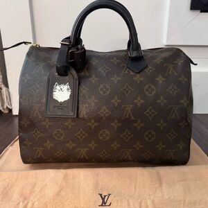 Louis Vuitton Brown Monogram Shoulder Bag